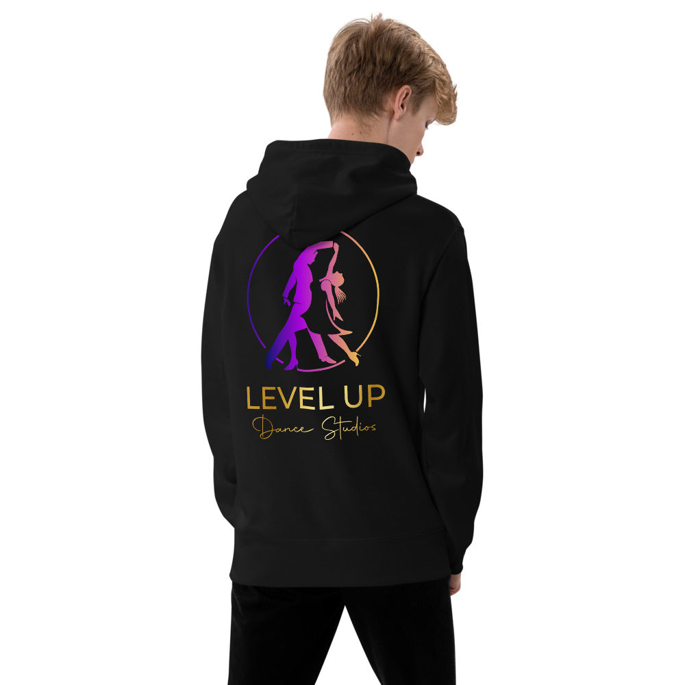 Unisex french terry pullover hoodie - Levelupdancestudios
