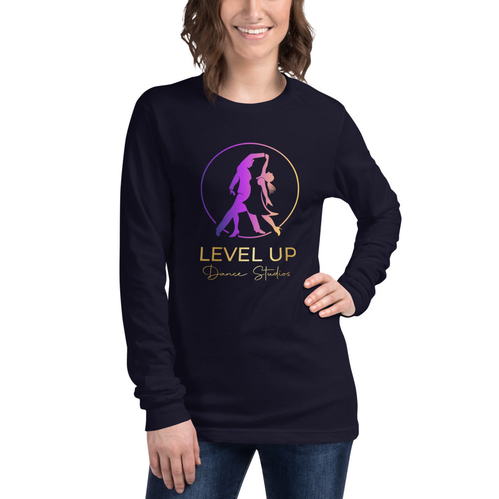 Women's Long Sleeve Tee - Levelupdancestudios