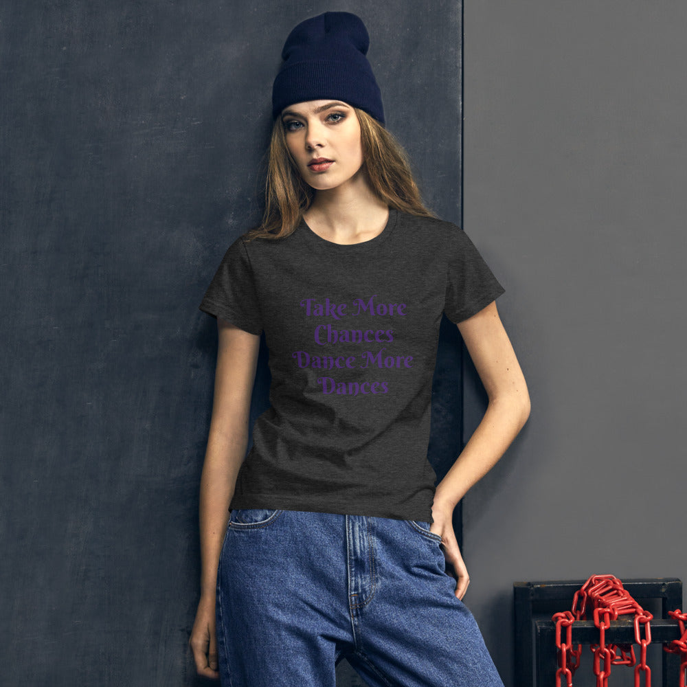 Women's Dance More Dance t-shirt - Levelupdancestudios