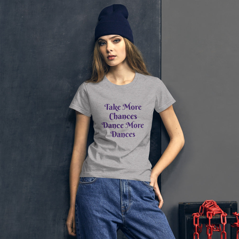 Women's Dance More Dance t-shirt - Levelupdancestudios