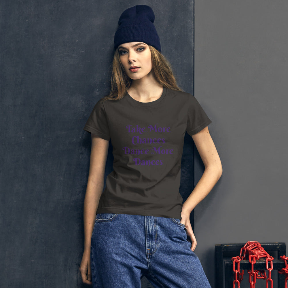 Women's Dance More Dance t-shirt - Levelupdancestudios